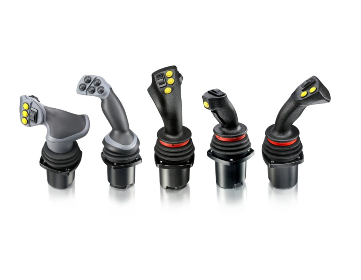 Can-bus joystick JS1-H PR2 Vänster, 3 Prop. 4 on/off