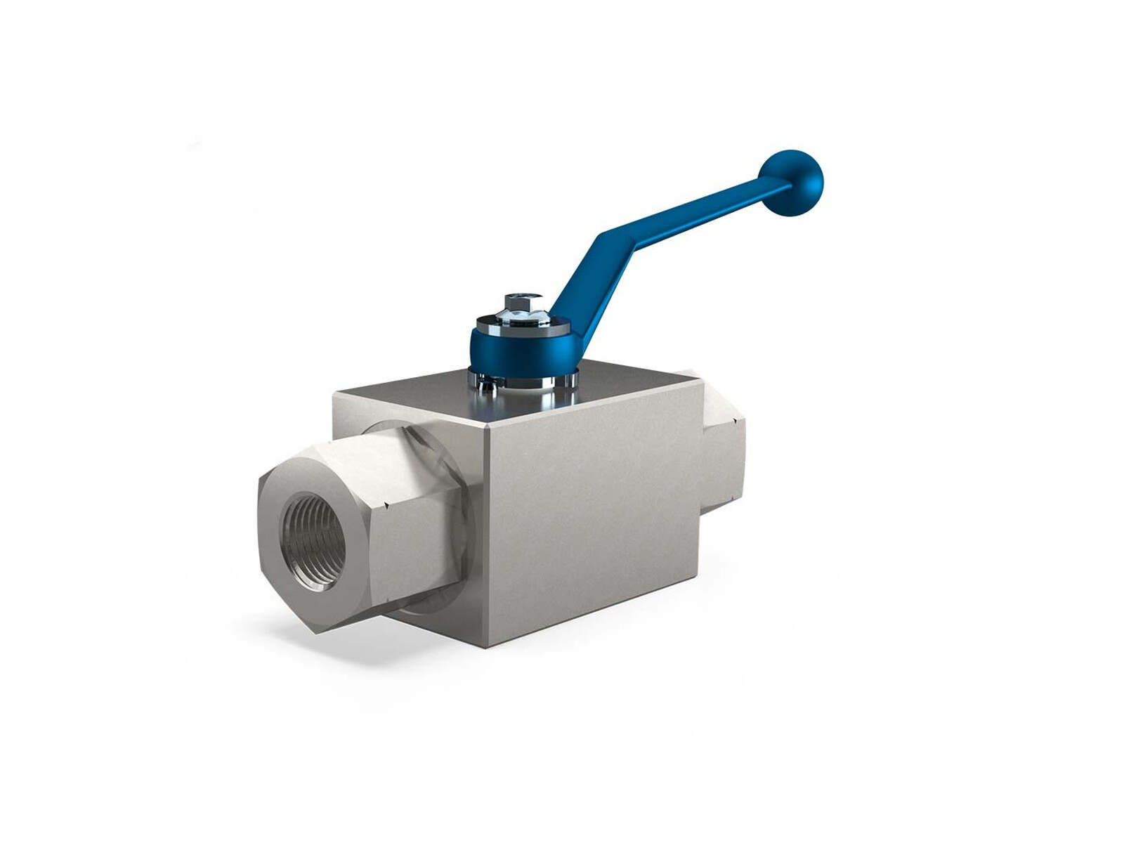 BKHP800-DN10-3/8NPT - Kulventil 2-vägs 800 Bar Inv-3/8 NPT