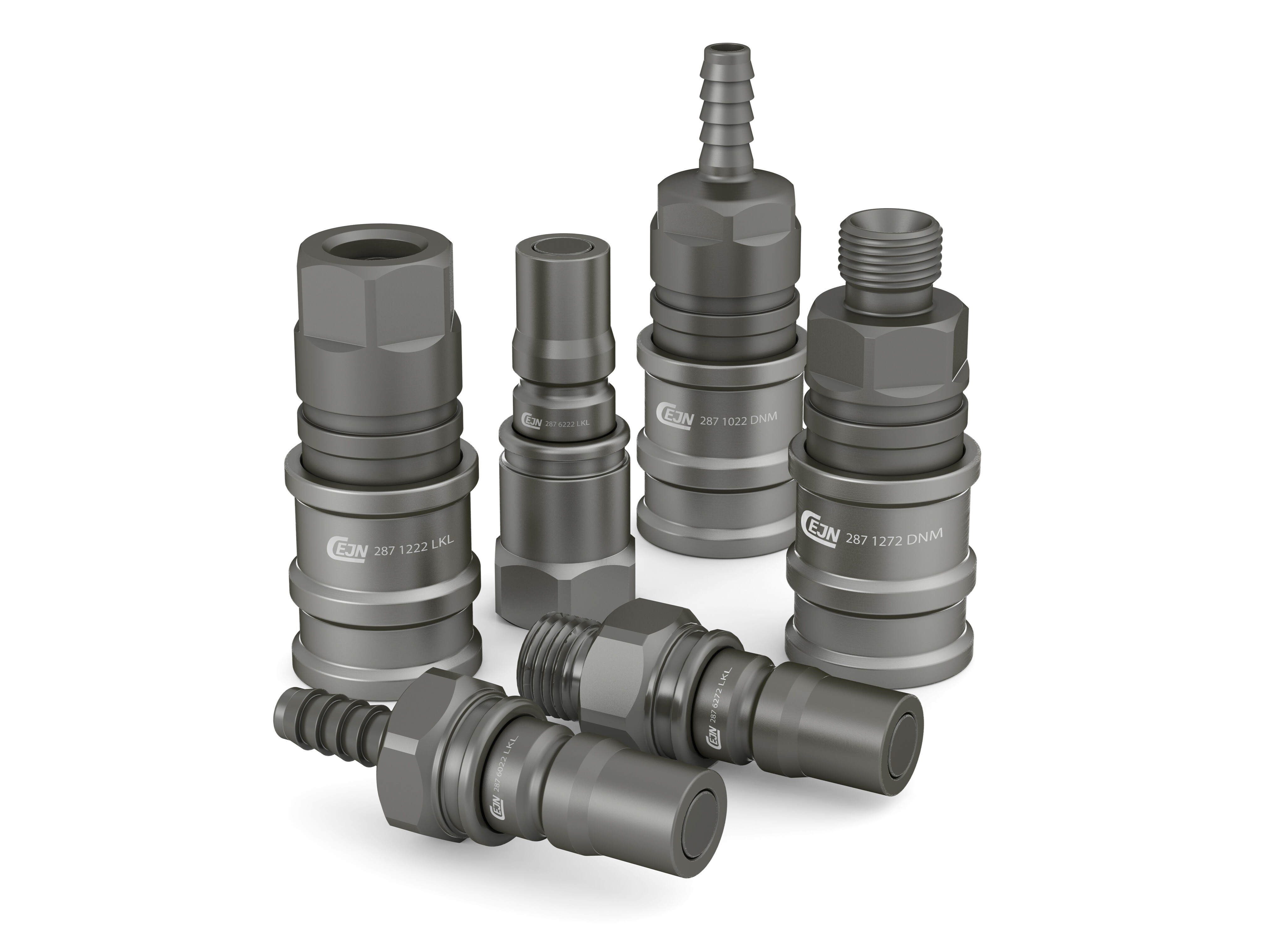 Serie 287 ultraFLOW, DN5 Aluminium FMVQ & EPDM