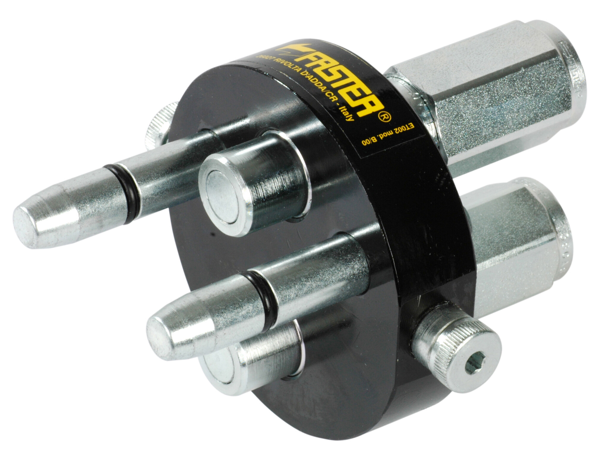 Multipikaliitin x2 Mobile BSP 2x3/8" sk 40l/min 250bar