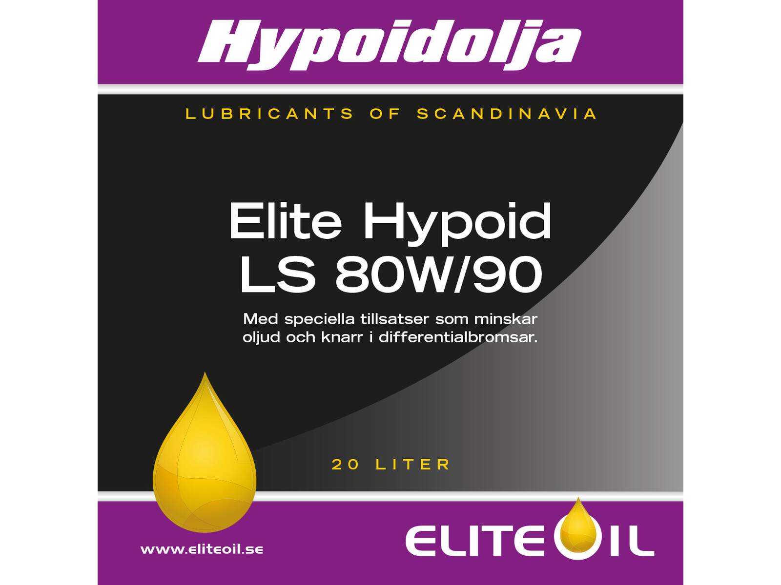 Elite Hypoid LS LS 80W-90 GL-5 20L