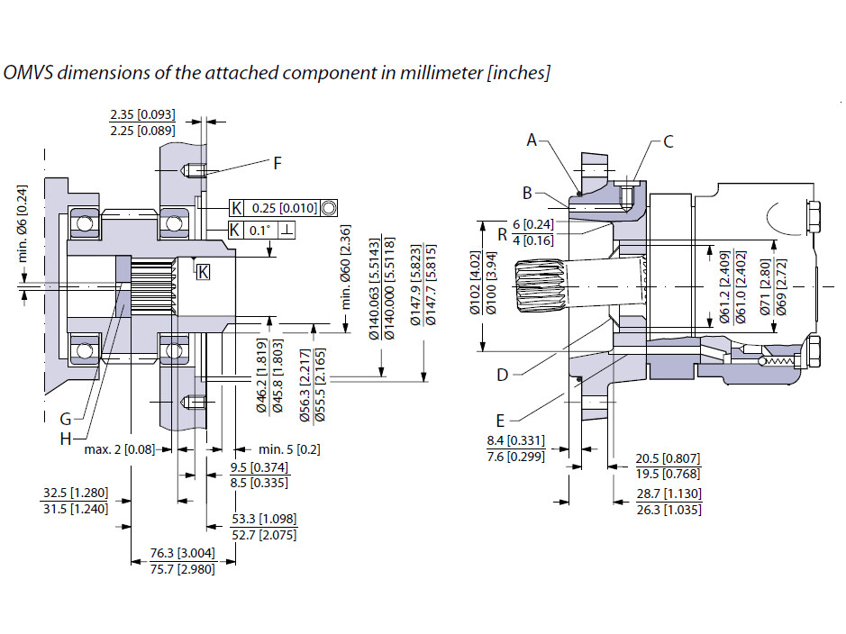 OMVS 315 HYDRAULIK MOTOR - equibertma