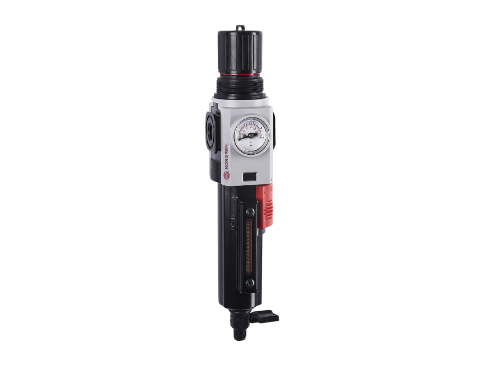 Filter/Regulator, G1/4", 40 µm, 0.3-10 bar, manual drain