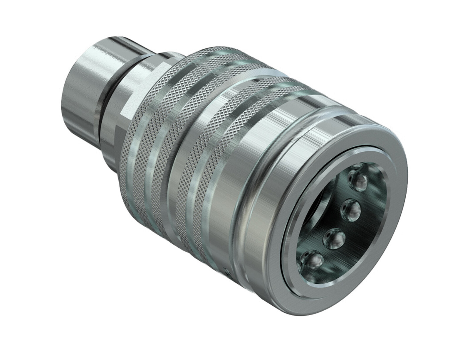 Push-pull female 1" Bulhead 28L