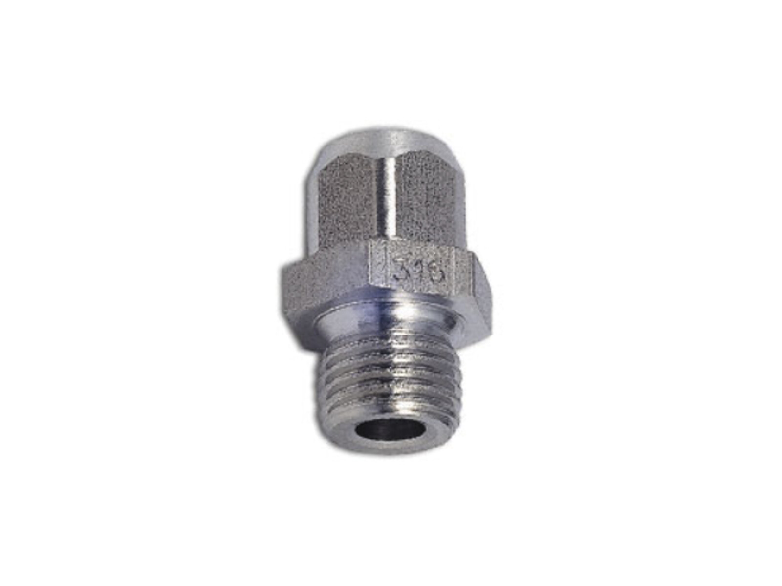 Rak slangkoppling i rostfritt stål AISI 316 G1/4" 10/8 mm