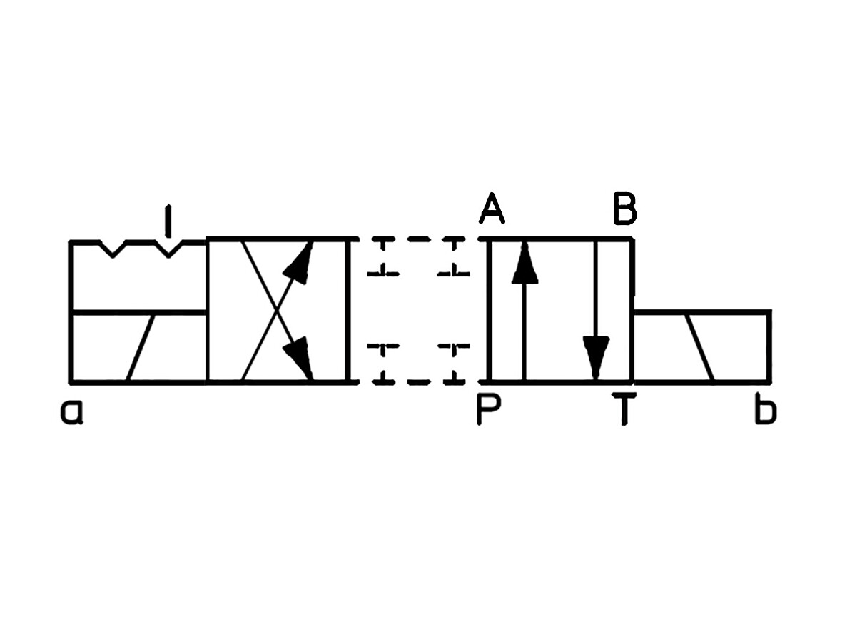 4/2-suuntavent. NS6 2-asentolukko