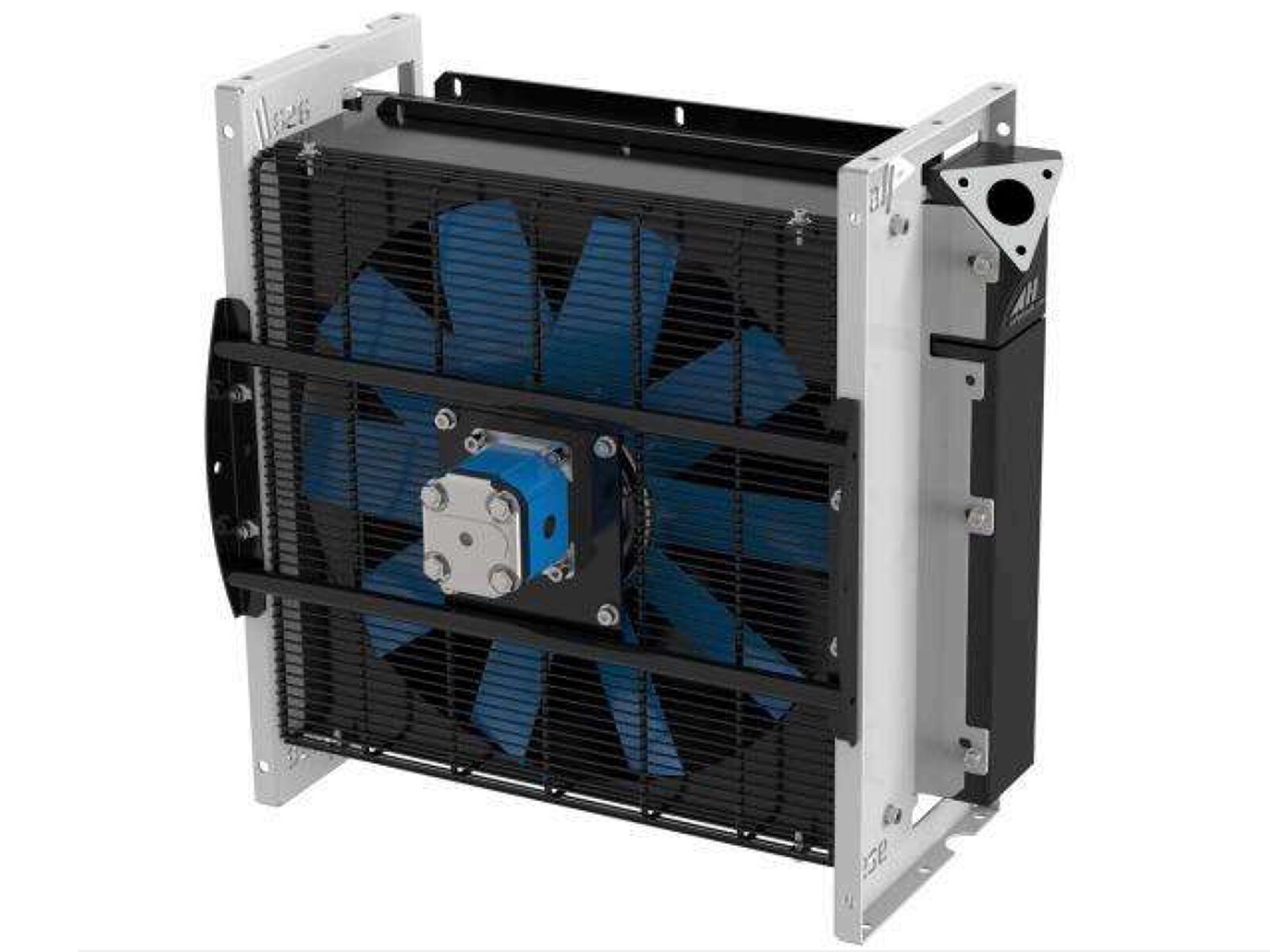 Oil - air cooler hydraulic drive  ASA 0257 11cm³ Hydr.motor