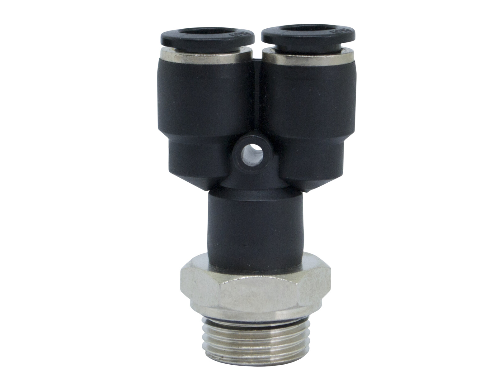 Adapter Y adjustable Ø8 mm Male-G1/4