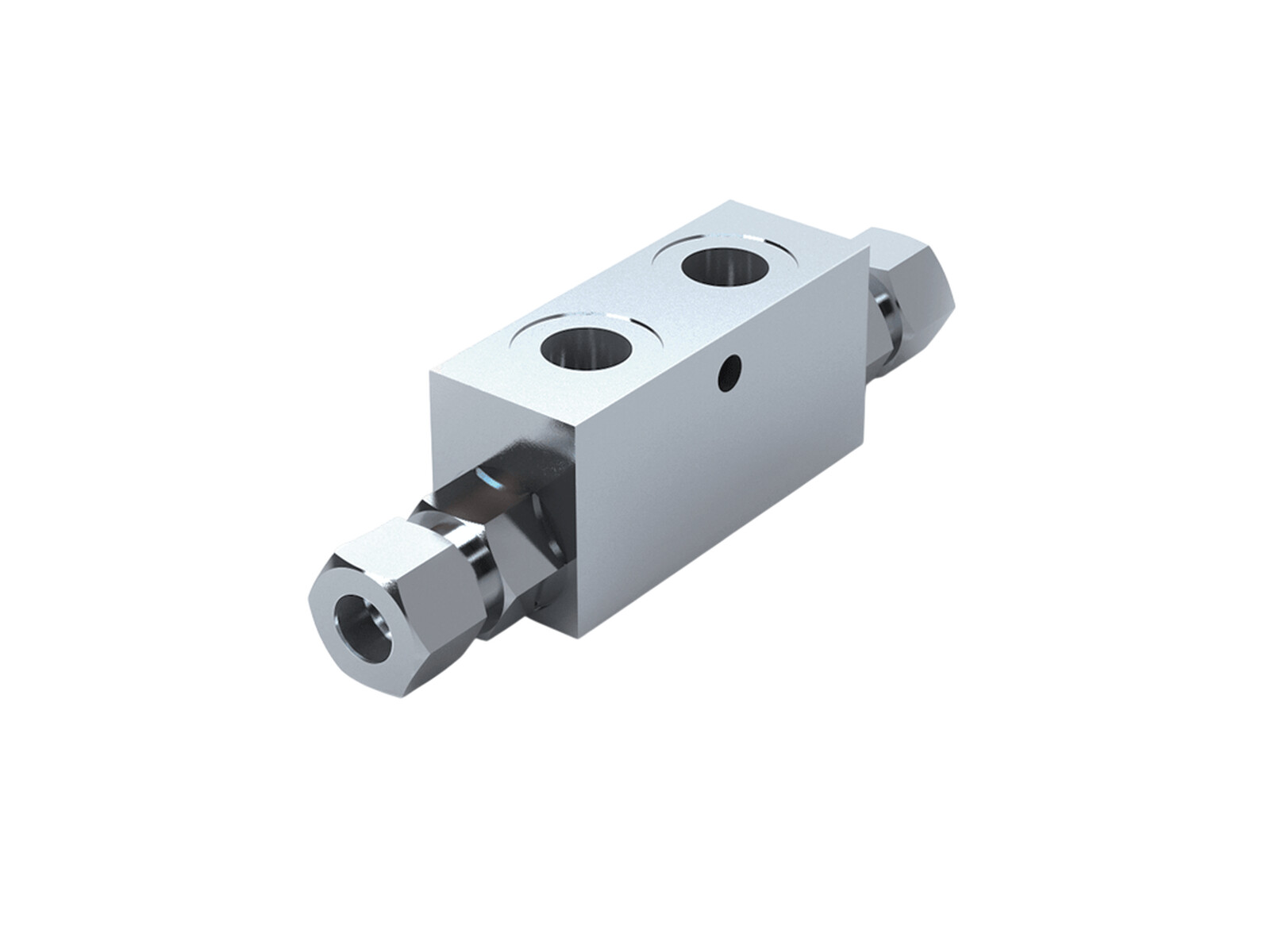 Double check valve/banjo 1/4