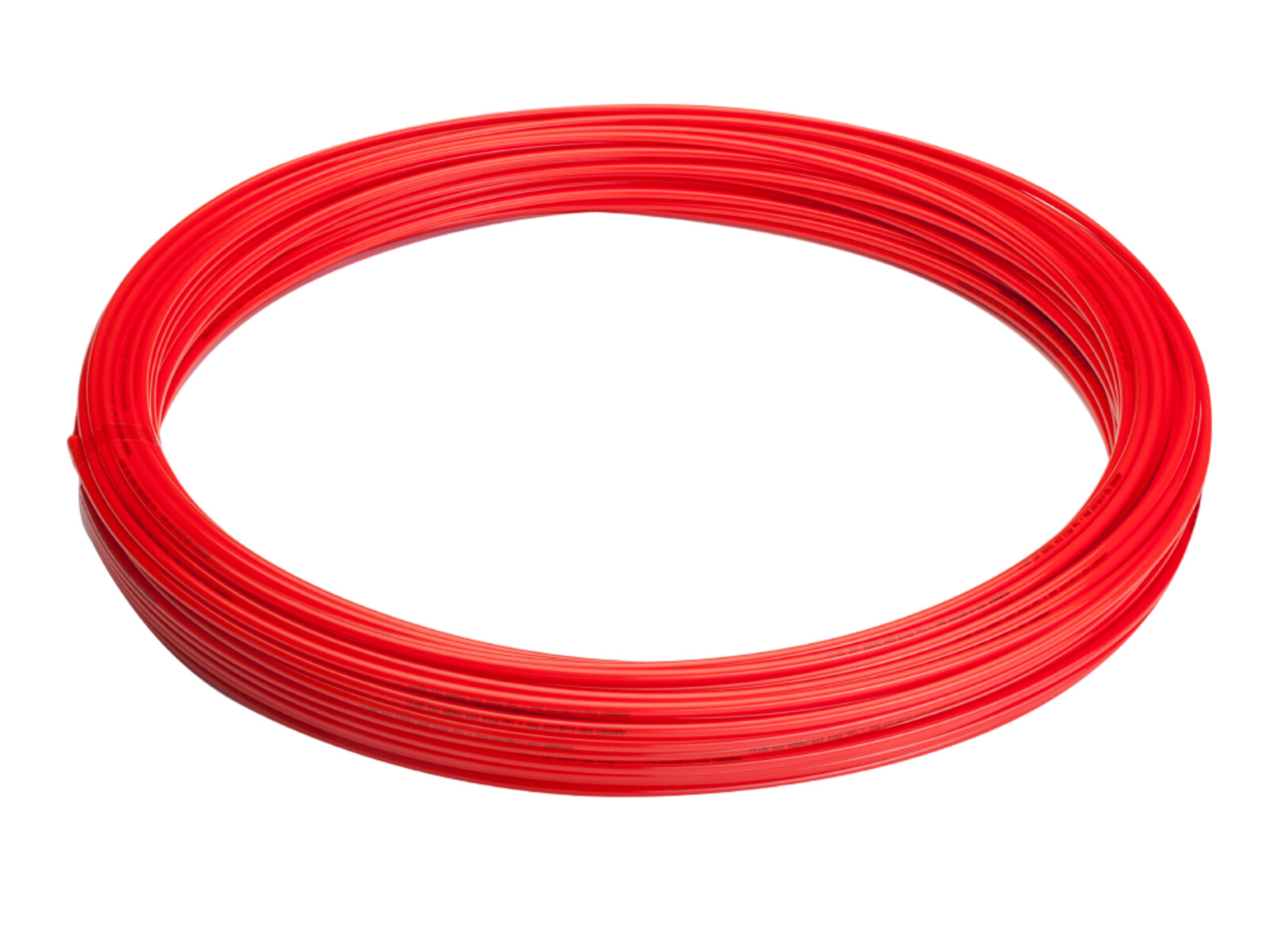 Polyamidrör PA12, 6/4, Röd, DIN74324, 100m