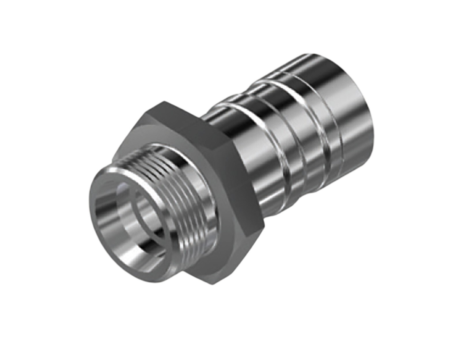Koppling Pyplok Rak, 38S, Utv-M 52x2.0 mm Stål