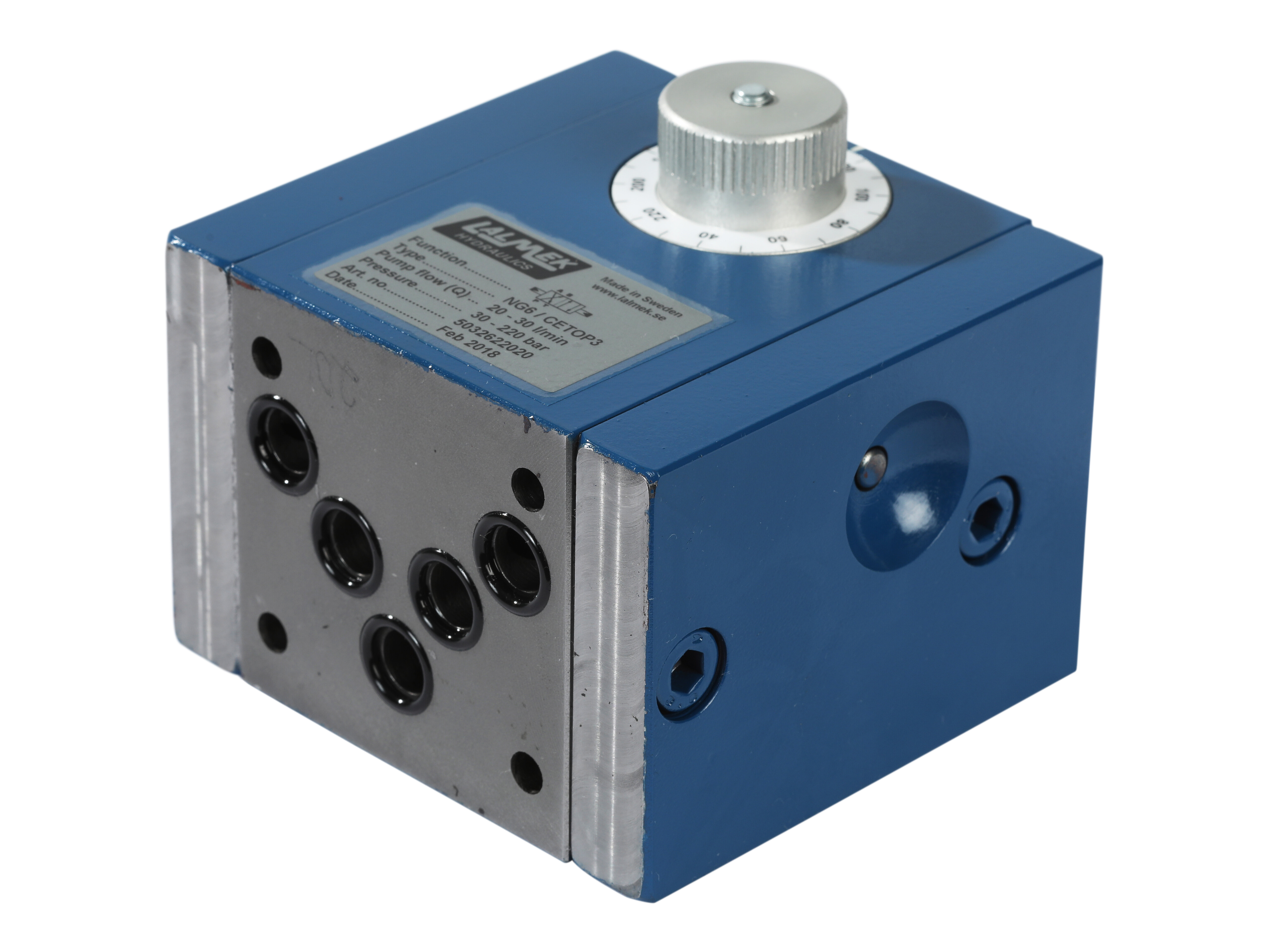 Pressure reversing valve NG10 With relief valve 220 bar