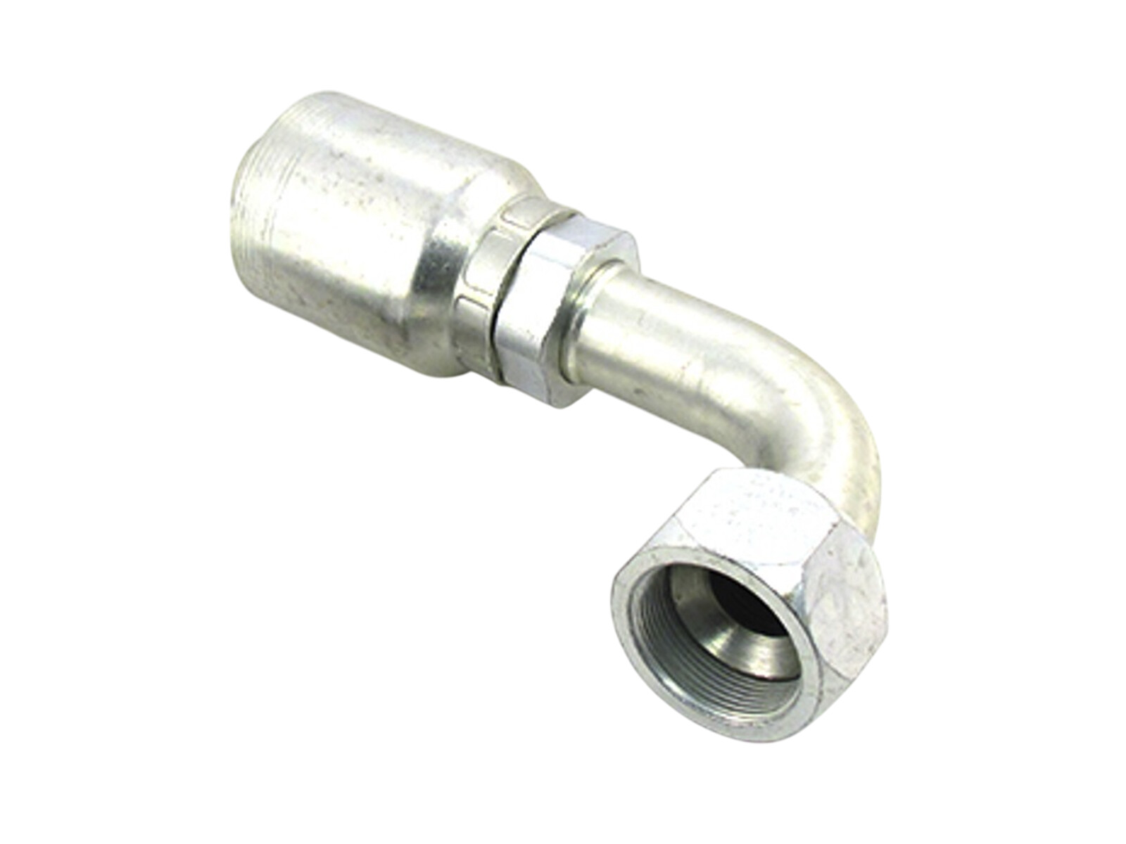 1.1/2" Coupling - 1.7/8"-12 JIC female - 90°
