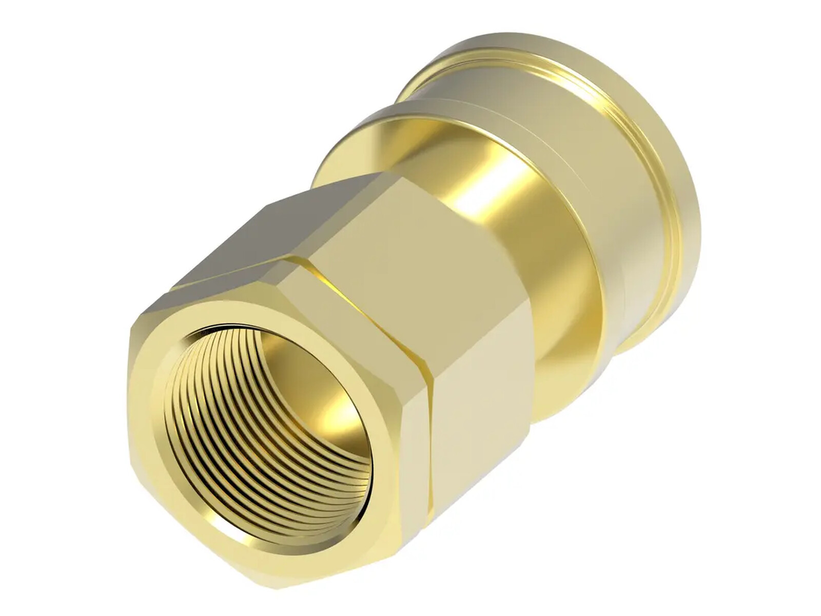 Hansen ISO-B Female G1/4" Brass EPDM