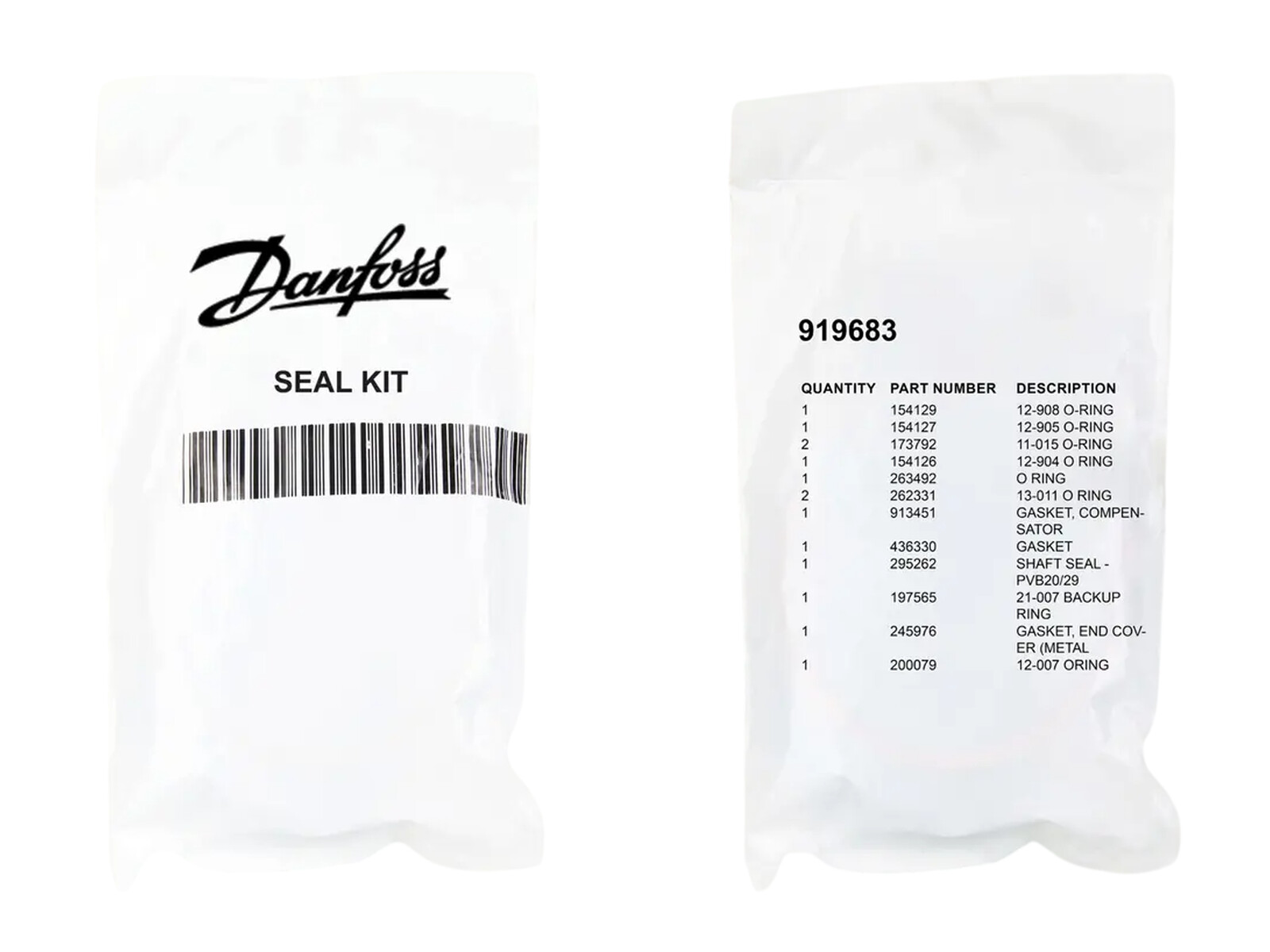 Packningssats PVB20/29 20-des