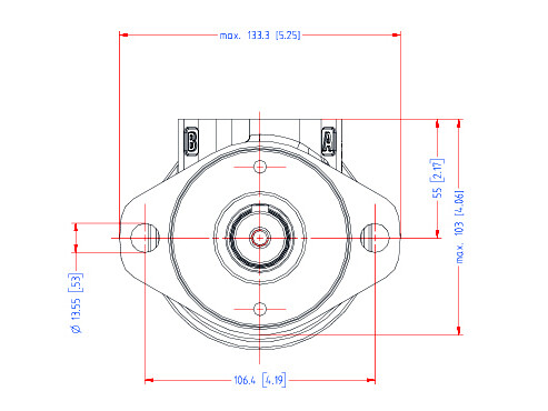 HYDRAULIKMOTOR OMPX125 / 11185743, Orbital X - OMPX - OMRX, Orbitalmotore, Hydraulikmotoren, Hydraulik