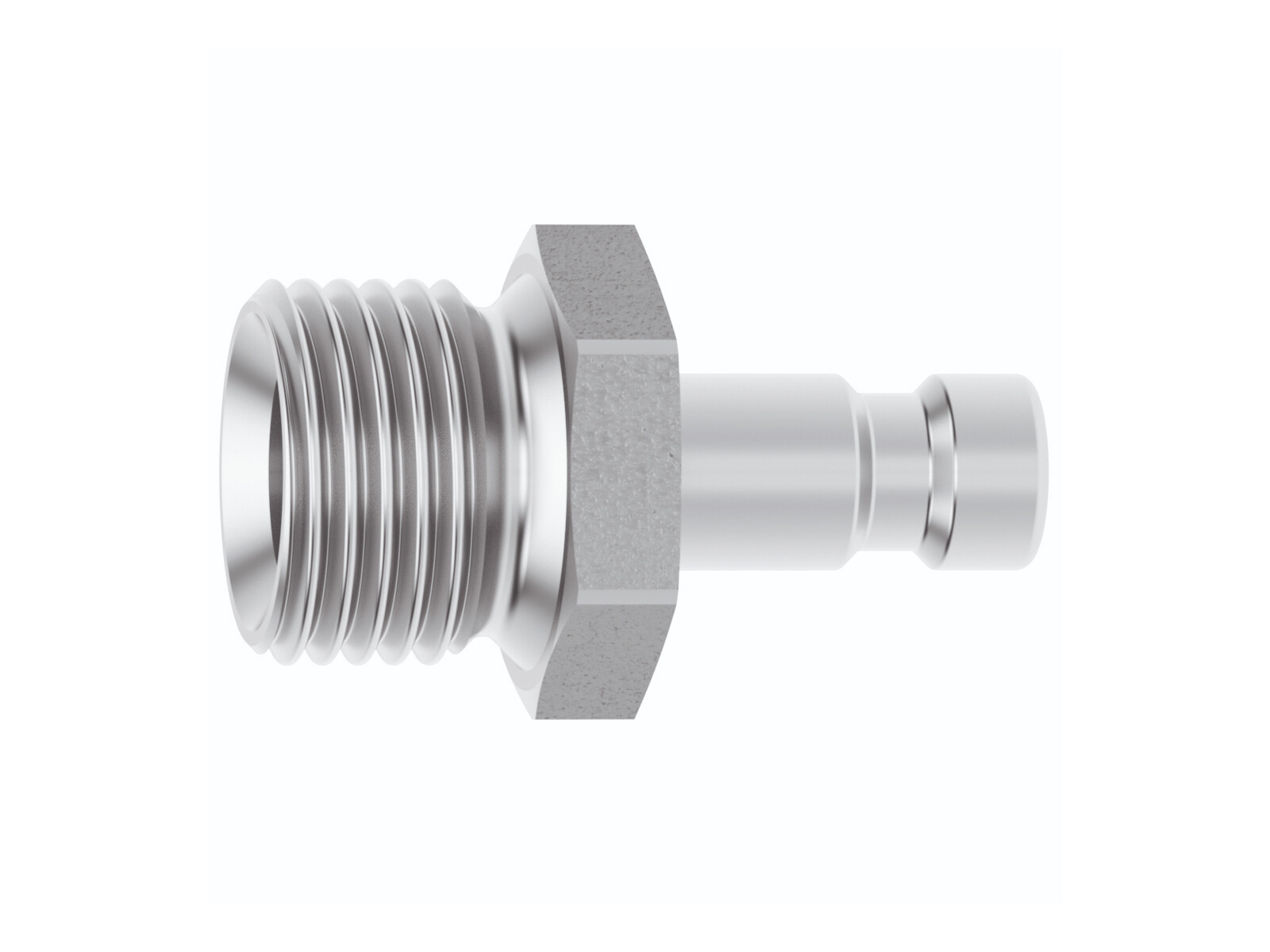 Series ESM DN5 Plug G3/8m Brass NP straight-through