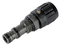 SDE030/PPAL1 press.comp        flowcontrol valve, hand wheel
