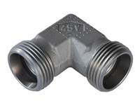 Elbow fitting 90° - LL-series - MM male 24° x MM male