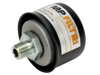 Metal air breather filter - 10my  - 1/4" BSP