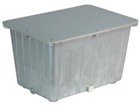 Alu-tank with cover and sealin