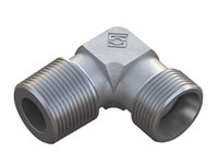Elbow fitting 90° - LL-series - MM male 24° x BSPT male