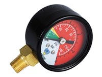 pressure indicator - 0-6 bar - 1/8" BSPT - tilslut: nedad