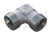 Elbow fitting 90° - S-series - MM male 24° x MM male
