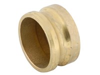 Cam-Coupling type DP - Brass   Male dust plug