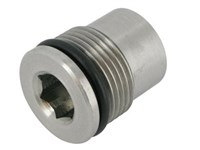 SDE030/SV relief valve         blanking plug