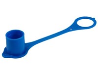 Dust cap Kennfixx blue, for 1/2" ISO-A

