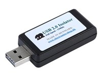 Optisk isolator for USB-port