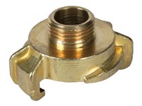 Brass coupl. for water, brass, GEKA GKA 12. Male BSP.