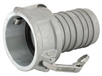 Cam-Coupling type C - Alu.     coupler with hose shank