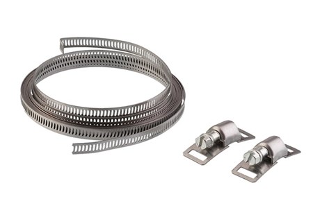 Pack of 10 HPS FIC-9x10 SAE #10 Stainless Steel Fuel Injection Hose Clamps 3/64-7/16 