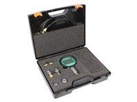 Kuffert m. slange, adaptere og 400bar digital manometer SMB-