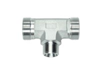 T-fitting reduction - L-series - Male x Male x Male stainless