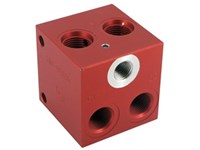 Valve block, Sterling (2x53-1) With EVW-2,5