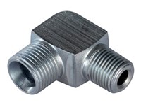 Elbow fitting 90° - S-series - MM male 24° x BSPT male